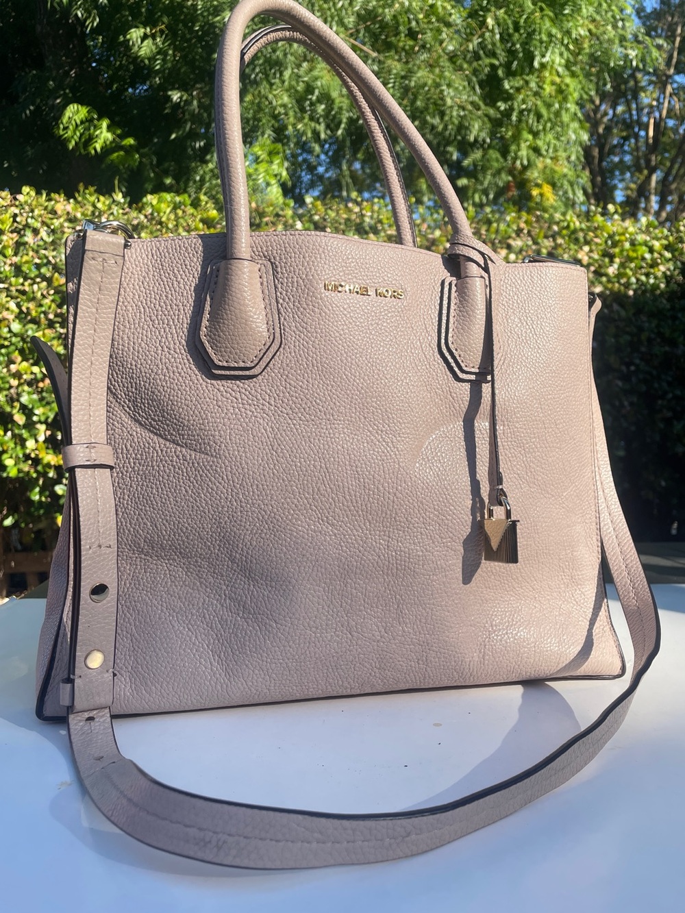 MICHAEL KORS Mercer Tote-Soft Pink NWT